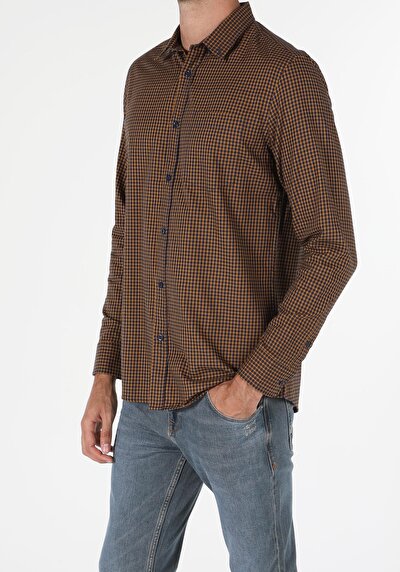 Image de Chemise À Manches Longues Safran Regular Fit Homme