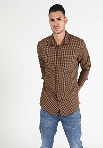Image de Chemise À Manches Longues Safran Regular Fit   Homme