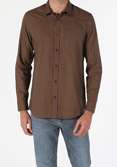 Image de Chemise À Manches Longues Safran Regular Fit   Homme