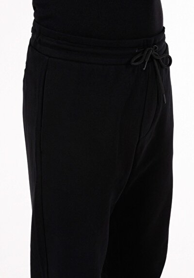 Image de Pantalon De Survêtement Noir Comfort Fit Homme