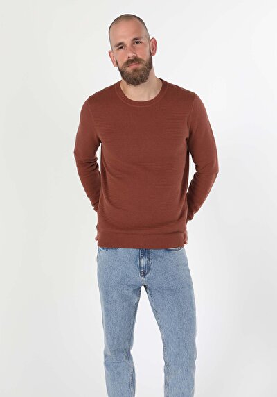 Image de Pull Orange Regular Fit   Homme