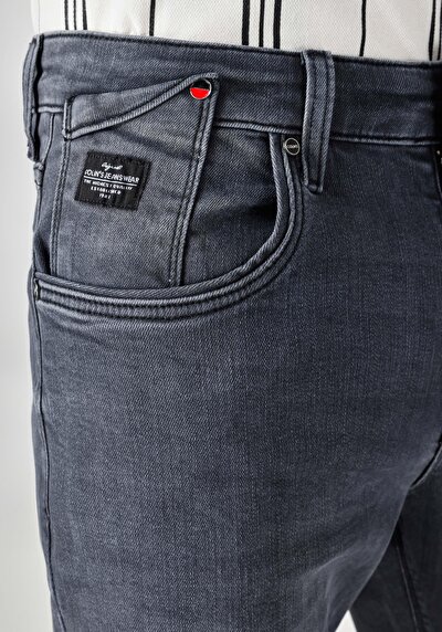 Image de 041 Danny Pantalon Noir   En  Slim Fit Homme