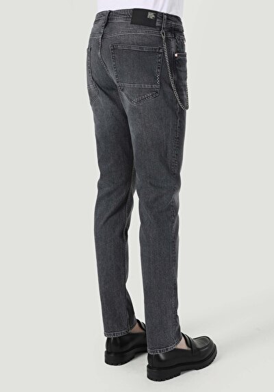 Image de 044 Karl Pantalon Noir En Straight Fit Homme