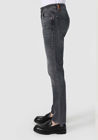 Image de 044 Karl Pantalon Noir En Straight Fit Homme