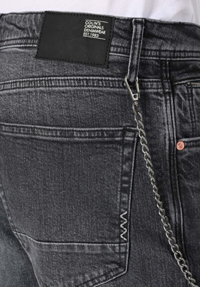 Afficher les détails de 044 Karl Pantalon Noir   En  Straight Fit Homme