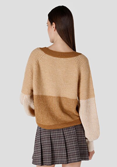 Image de Cardigan Tricot Marron  Femme