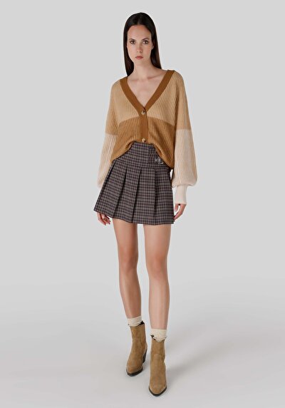 Image de Cardigan Tricot Marron  Femme