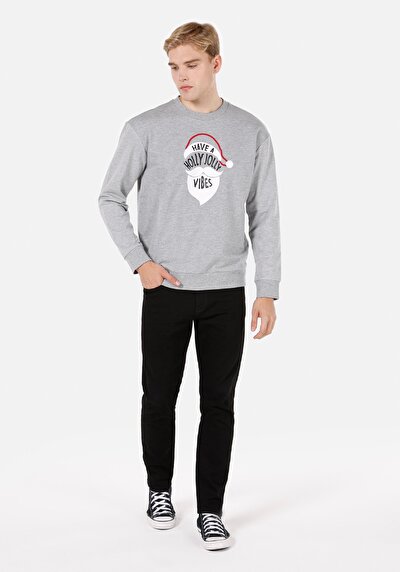 Image de Pull-over Gris Comfort Fit  Homme