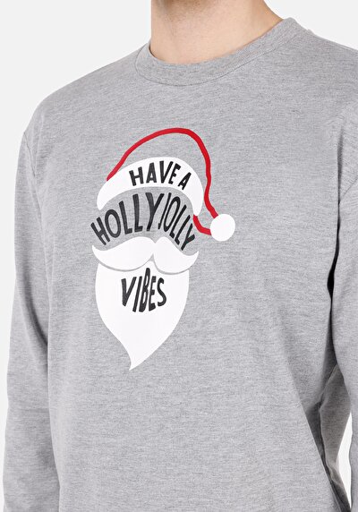 Image de Pull-over Gris Comfort Fit  Homme