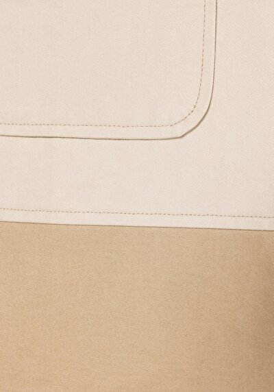 Image de Chemise À Manches Longues Vert Regular Fit Droit Gabardine Femme