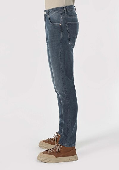 Image de 067 Jack Pantalon Bleu Foncé   En  Regular Fit Homme