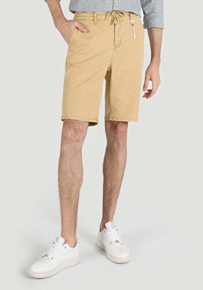 Image de Short Camel Chino Fit Homme