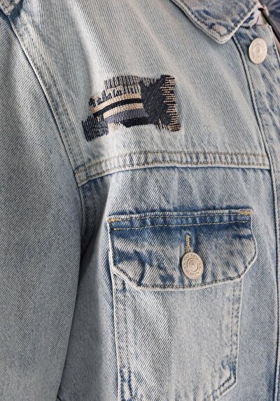 Afficher les détails de Veste De Blazer Bleu Clair Regular Fit   Homme