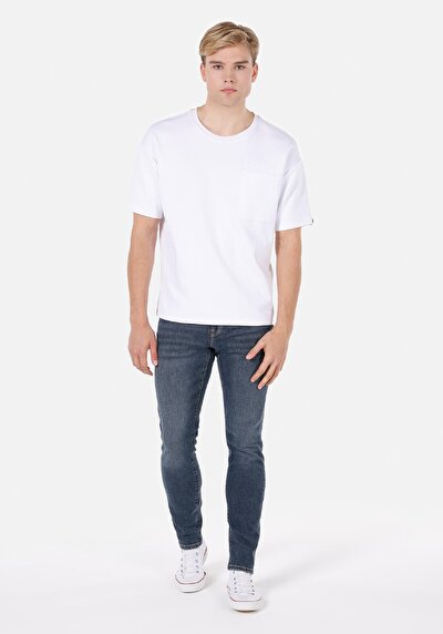 Image de 041 Danny Pantalon Slim Leg Low Rise En Jean Slim Fit Homme