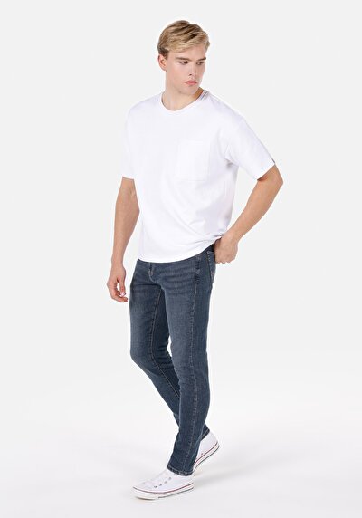 Image de 041 Danny Pantalon Slim Leg Low Rise En Jean Slim Fit Homme