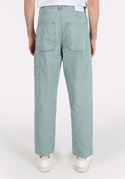 Image de 065 Rory Pantalon Vert En Worker Fit Homme
