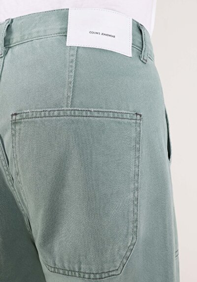 Afficher les détails de 065 Rory Pantalon Vert   En  Worker Fit Homme