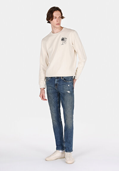 Image de 044 Karl Pantalon  Straight Leg Low Rise En  Straight Fit Homme