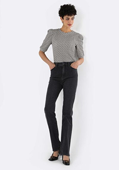 Image de 792 Mila Pantalon Denim En Regular Fit Femme