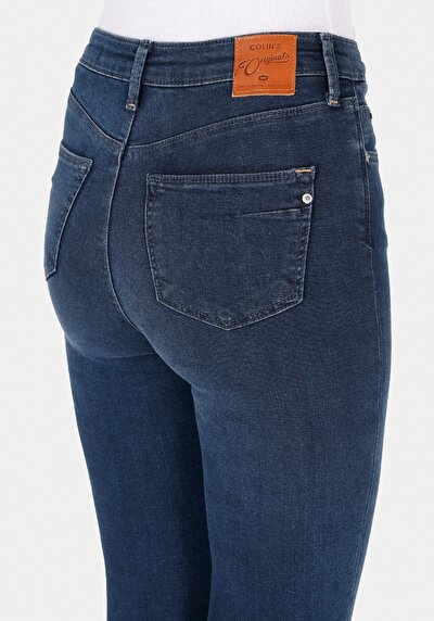 Afficher les détails de 760 Diana Pantalon    En  Skinny Fit Femme