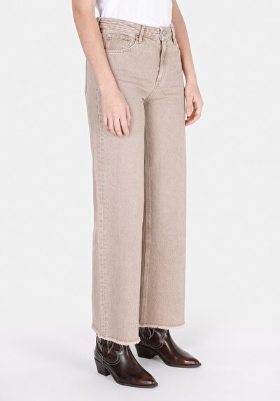 Afficher les détails de 970 Berry Pantalon    En  Regular Fit Femme
