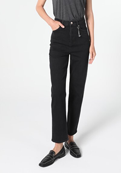 Image de 884 Lauren Pantalon Denim Bootcut En Straight Fit Femme