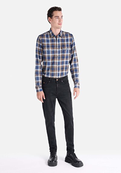 Image de 067 Jack Pantalon Denim Straight Leg Medium Rise En  Regular Fit Homme