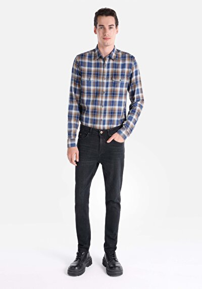 Image de 067 Jack Pantalon Denim Straight Leg Medium Rise En  Regular Fit Homme
