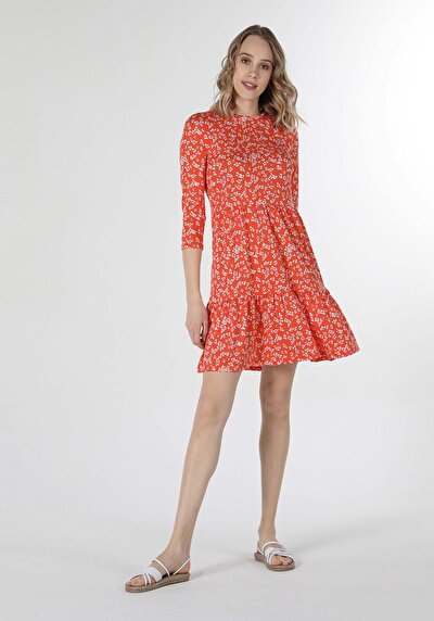 Image de Robe Marron Regular Fit Femme