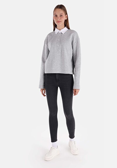 Image de 759 Lara Pantalon Noir Skinny Leg Medium Rise En Skinny Fit Femme