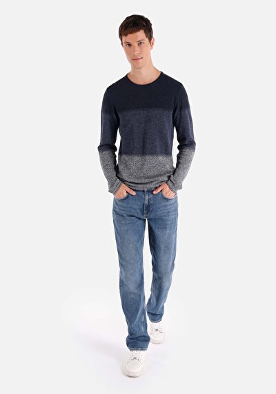 Afficher les détails de Pull Marine Regular Fit   Homme