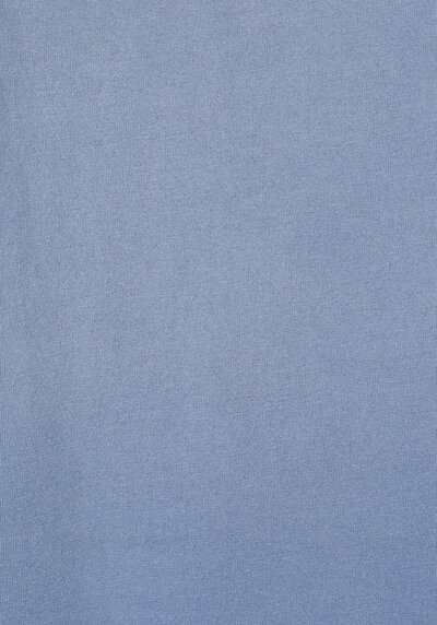 Image de T-shirt À Manches Courtes Bleu Comfort Fit Droit Homme