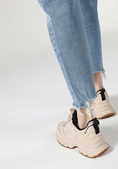 Image de 896  Maria Pantalon Denim Tapered Leg  En  Mom Fit Femme