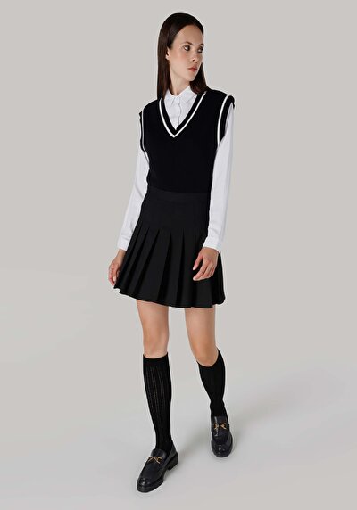 Image de Jupe Noir Mini Skirt    Femme