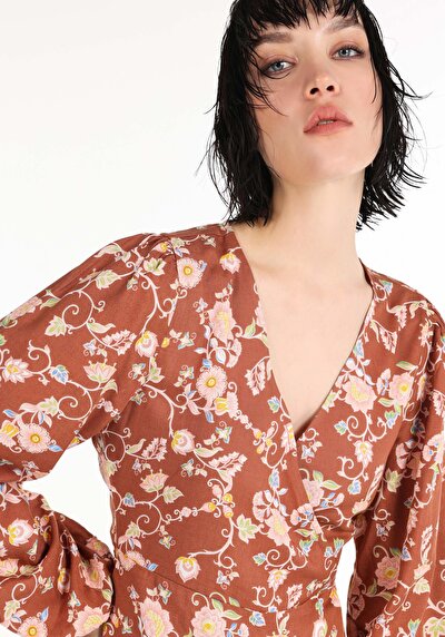 Image de Robe Multicolou Slim Fit    Femme