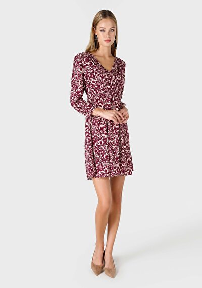 Image de Robe Bordeaux Regular Fit    Femme