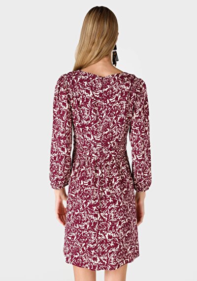 Image de Robe Bordeaux Regular Fit    Femme