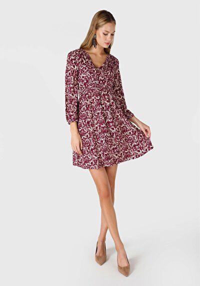 Image de Robe Bordeaux Regular Fit Femme