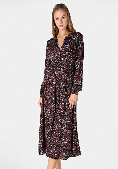 Image de Robe Multicolou Regular Fit    Femme