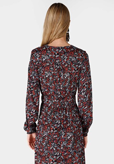 Image de Robe Multicolou Regular Fit    Femme