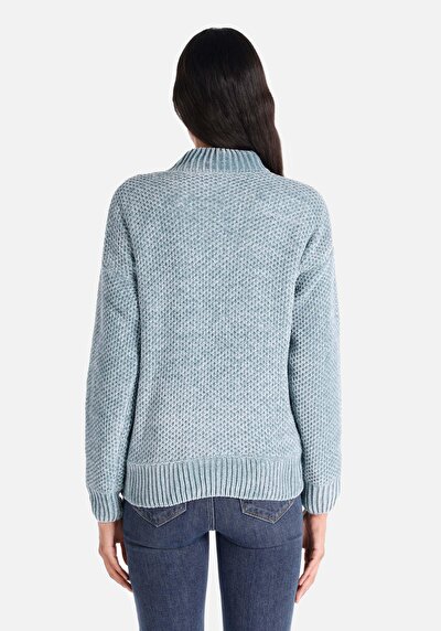 Image de Pull Vert Regular Fit Manches Longues  Femme