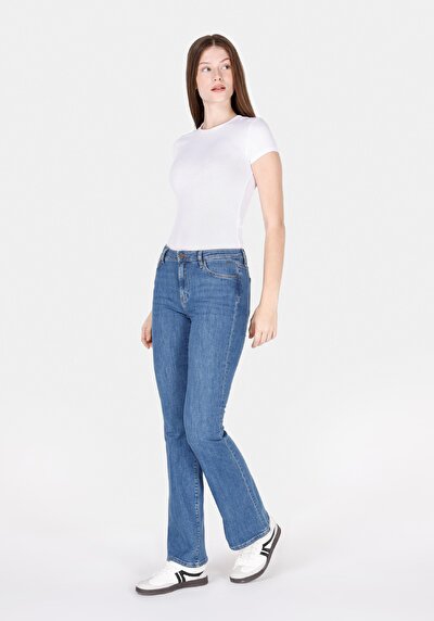 Image de 772 Lonna Pantalon    En Jean Slim Fit Femme