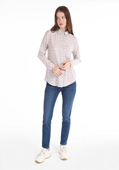 Image de Chemise À Manches Longues Multicolou Regular Fit Femme