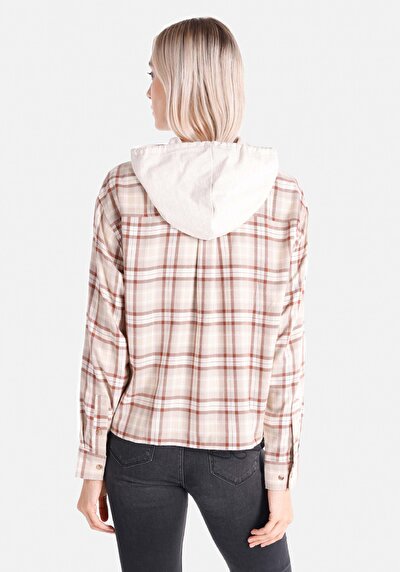 Image de Chemise À Manches Longues Beige Regular Fit Femme