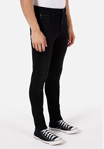 Afficher les détails de 035 Ryan Pantalon  Skinny  Leg High Rise En  Skinny Fit Homme