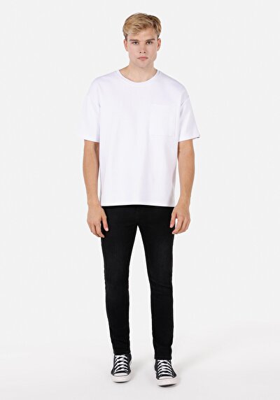 Image de 035 Ryan Pantalon Skinny Leg High Rise En Skinny Fit Homme