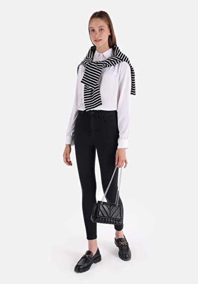 Image de 760 Diana Pantalon Denim Skinny Leg High Rise En Jean Super Skinny Fit Femme