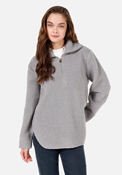 Image de Pull-over Gris Regular Fit  Femme