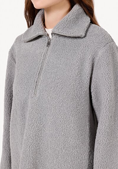 Image de Pull-over Gris Regular Fit  Femme