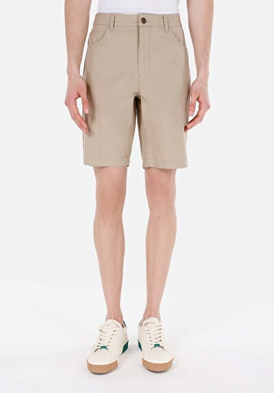 Afficher les détails de Short Beige Regular Fit Homme